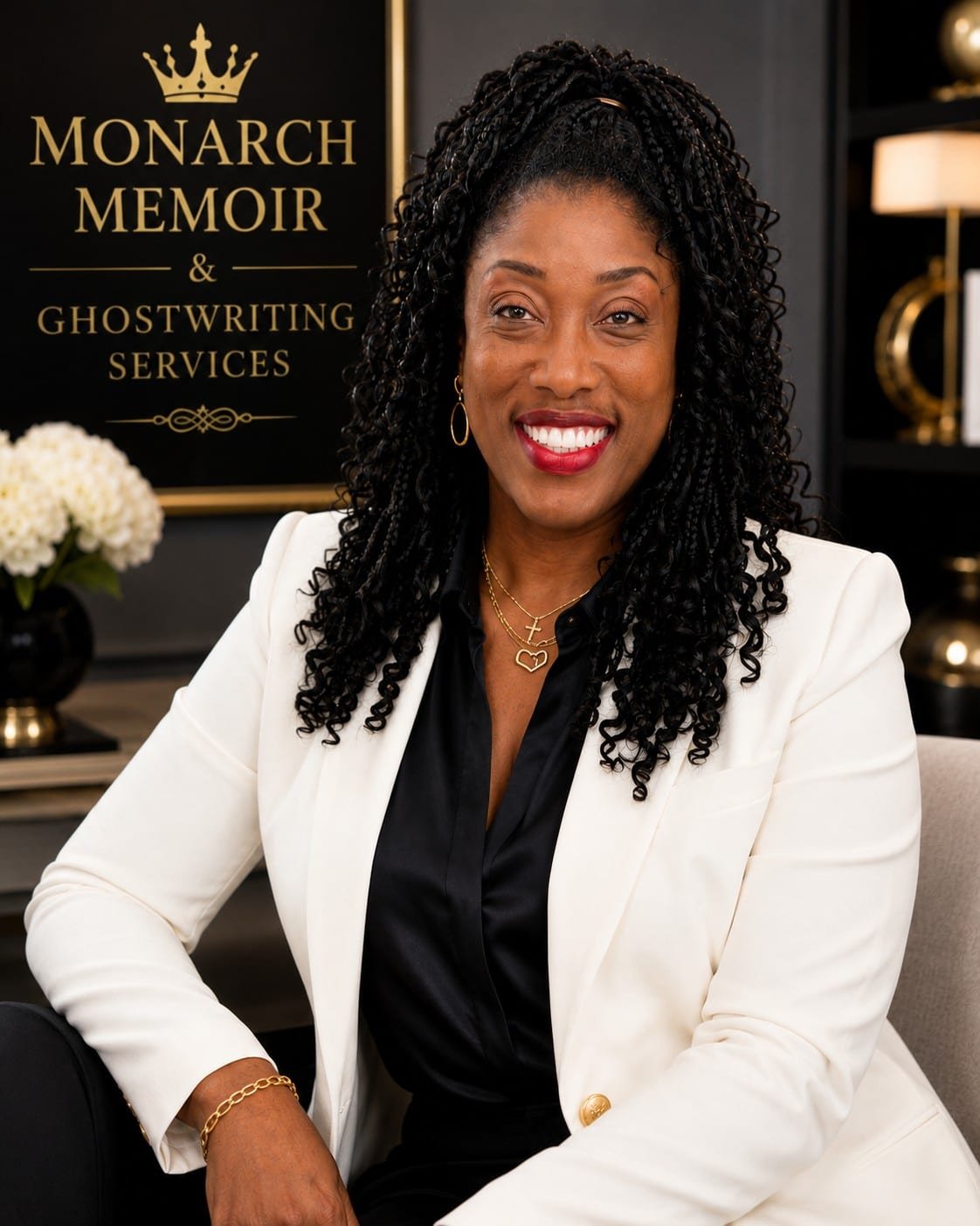 Carone Bailey, founder and lead ghostwriter of Monarch Memoir & Ghostwriting Services